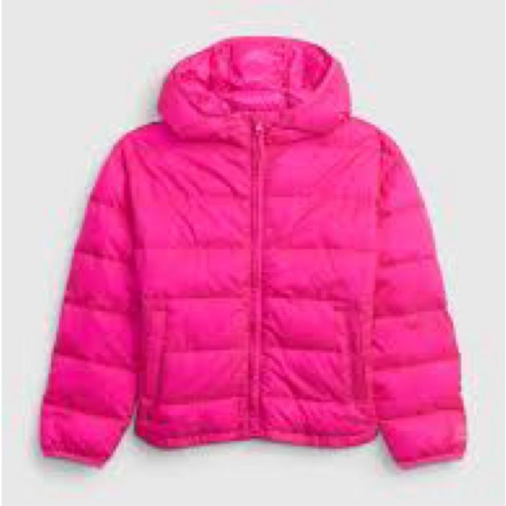 GAP Kids 100% Recycled Lightweight Puffer Jacket. Size 5